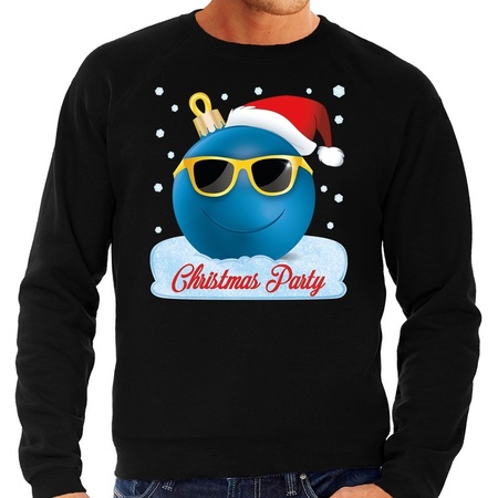 Christmas t-sweater Christmas party black for men