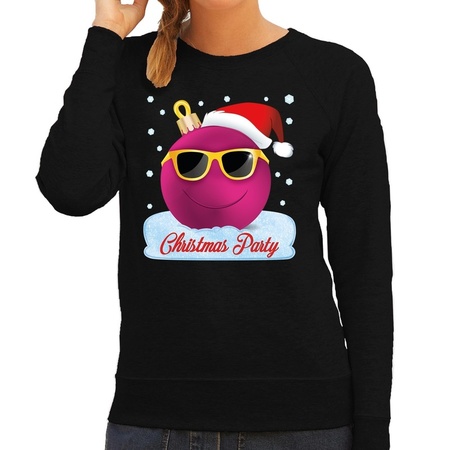 Christmas sweater black christmas party for women